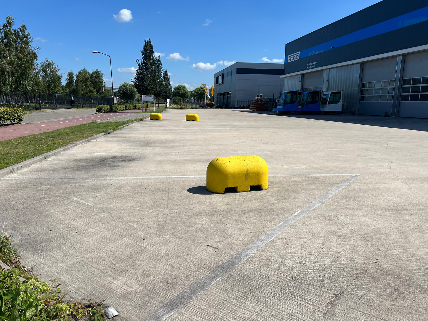 Jumboblok beton met lepelgaten