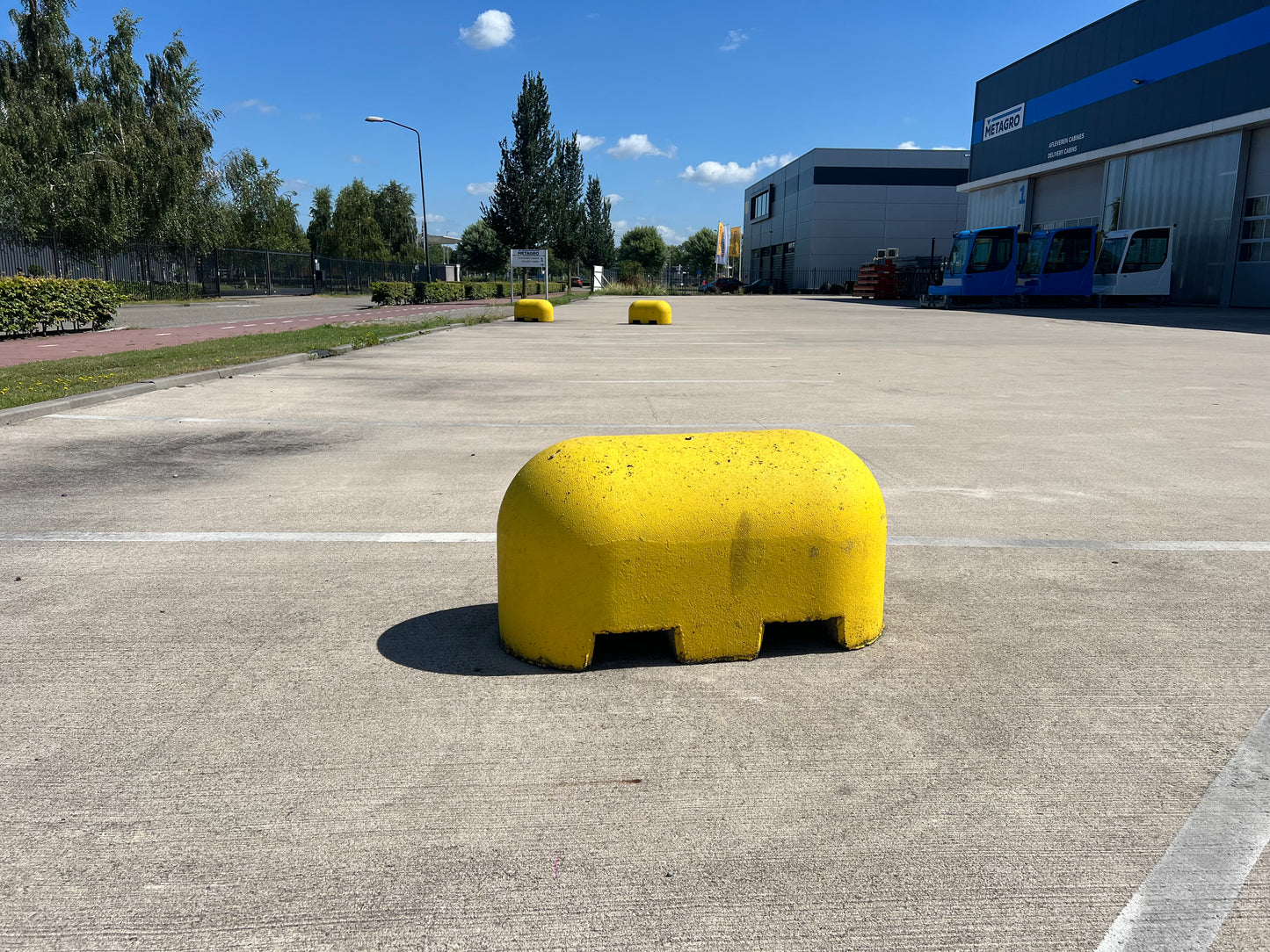 Jumboblok beton met lepelgaten