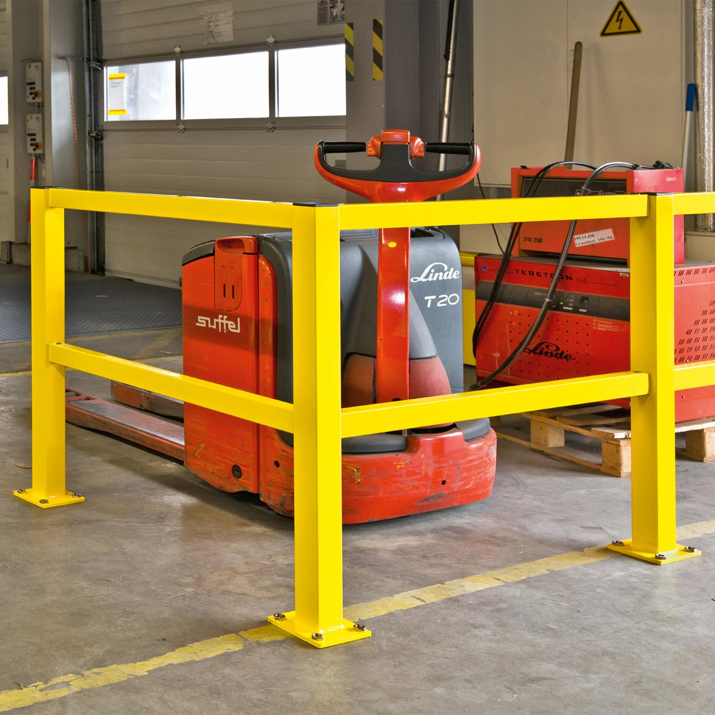 EXTREME Magazijnrailing - Geel - Complete set