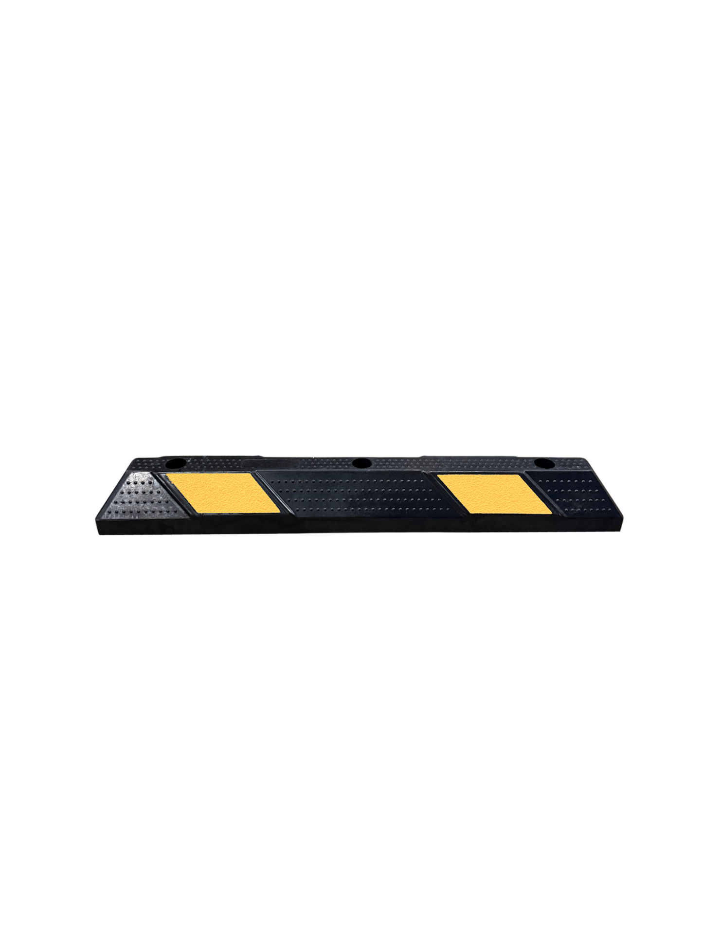 Varkensrug 87 cm geel reflecterend