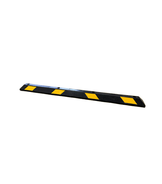Varkensrug rubber MAX - 183 cm - gele reflectie