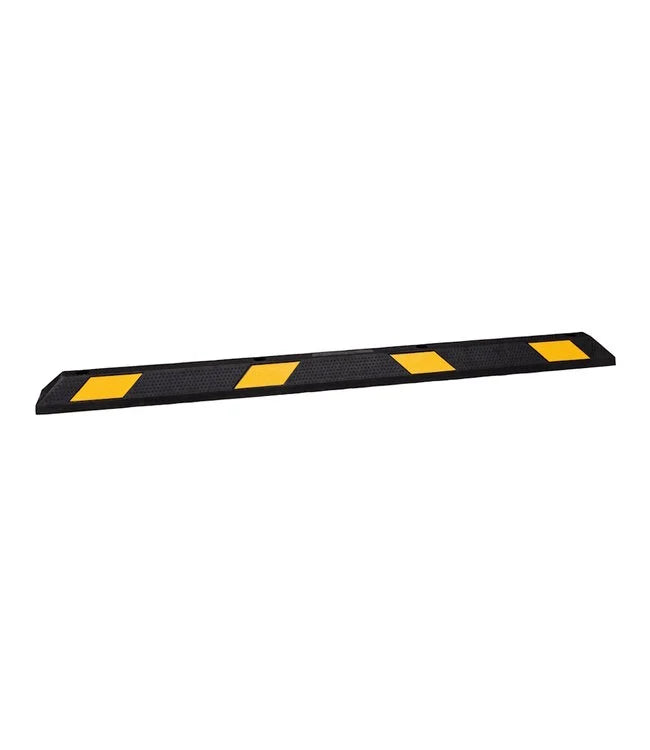 Varkensrug rubber MAX - 183 cm - gele reflectie