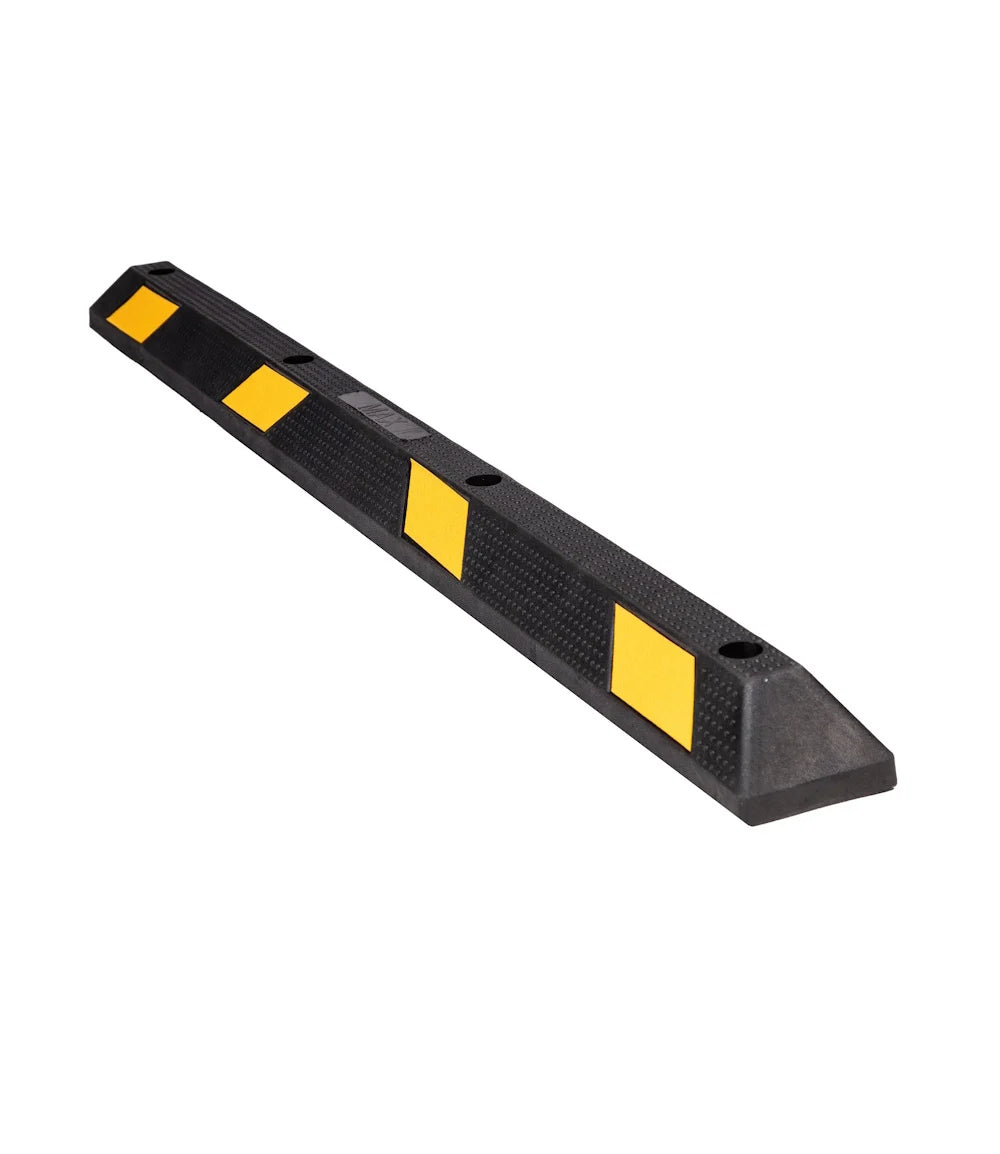 Varkensrug rubber MAX - 183 cm - gele reflectie