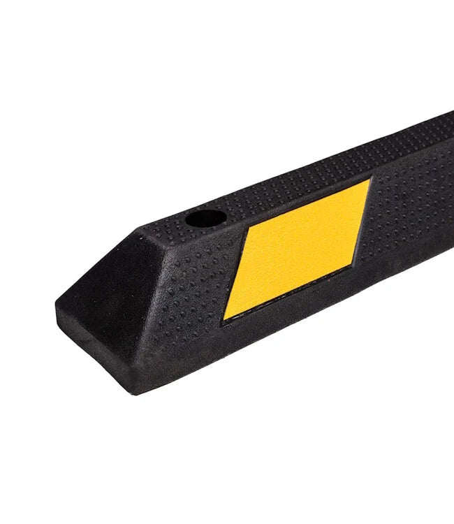Varkensrug rubber MAX - 183 cm - gele reflectie