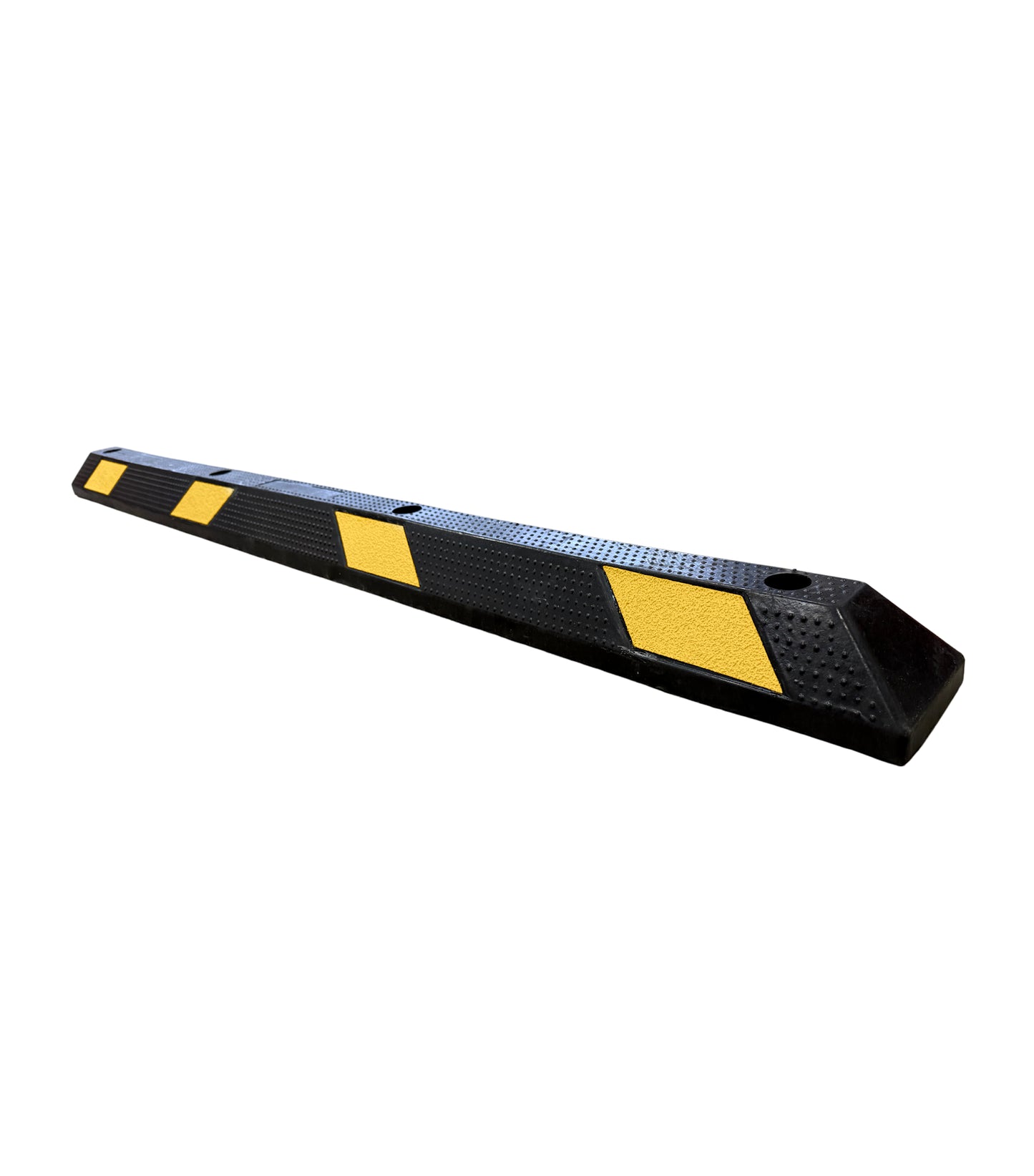Varkensrug rubber MAX - 183 cm - gele reflectie