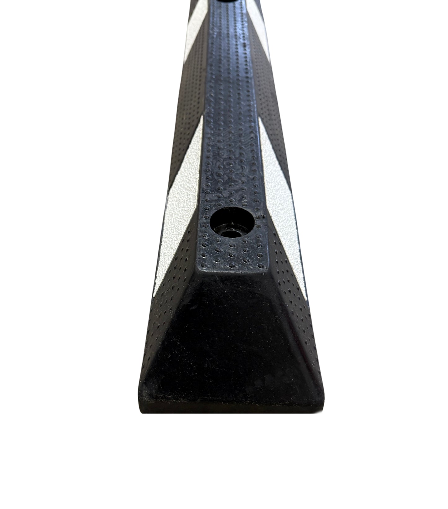Varkensrug rubber MAX - 183 cm - witte reflectie