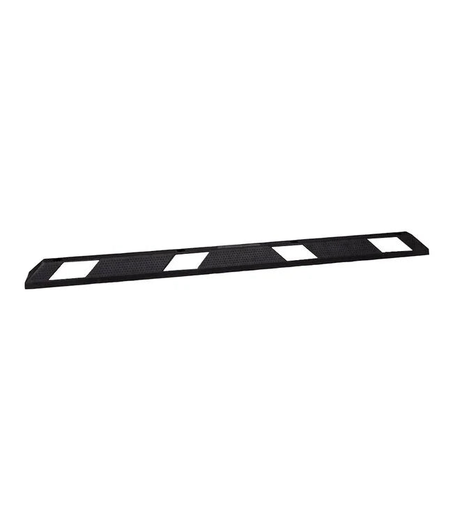 Varkensrug rubber MAX - 183 cm - witte reflectie